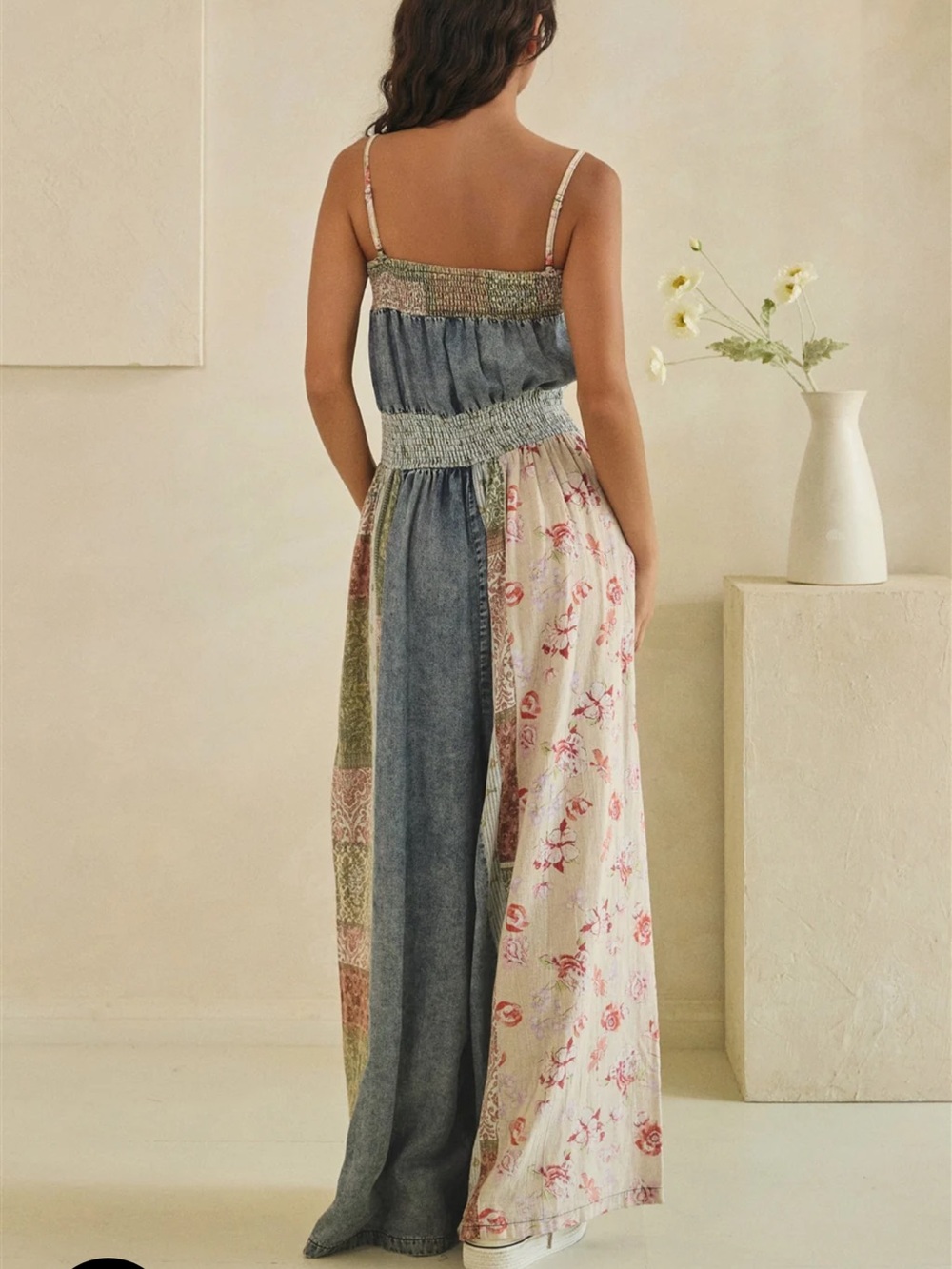 💕NEW! Oli & Hali patchwork jumpsuit - Picture 4 of 11